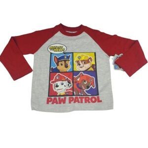 New Paw Patrol Toddler Boys Long Sleeve Size 2T